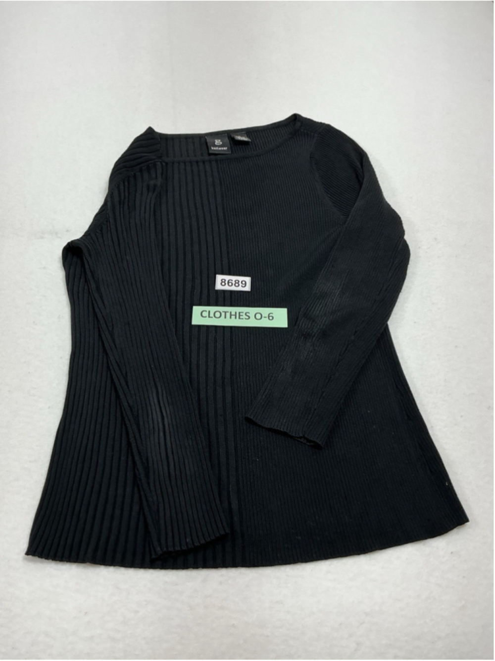 Womans Excellent Condition G Knitwear Sweater Pullover Medium Black